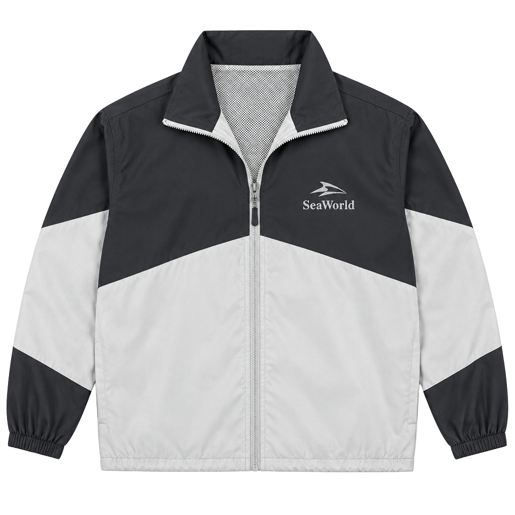 10,000 ft Above Sea Level SeaWorld Windbreaker Size L 1