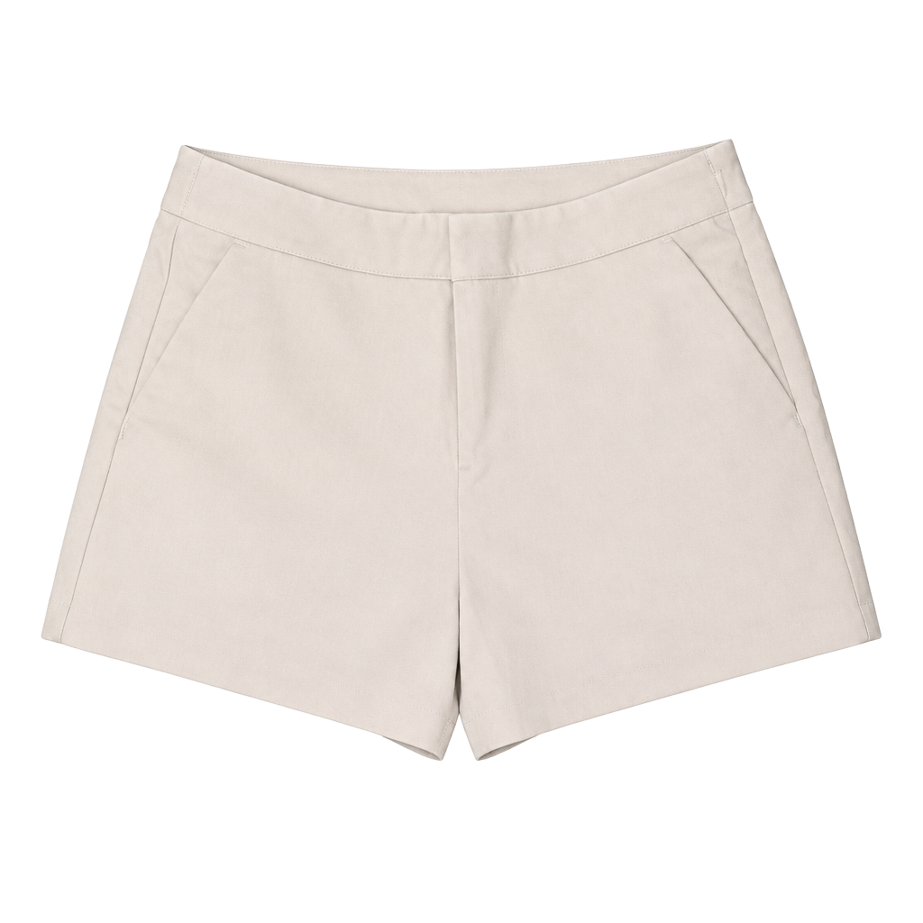 Express Mid Rise Tailored Shorts Size 8 Pink Stretch 1