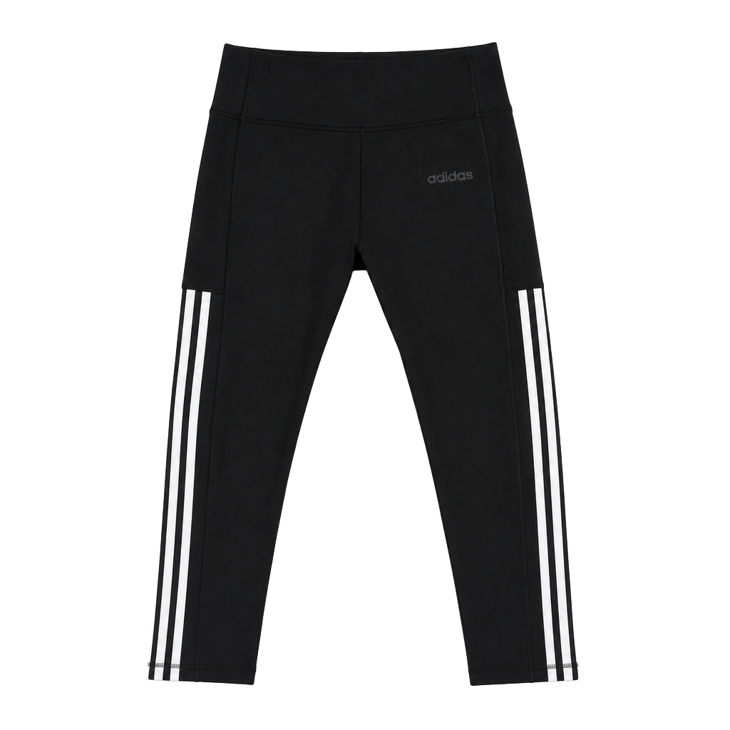 Adidas Women's Black 3-Stripes Climalite Pocket Leggings Size M 1