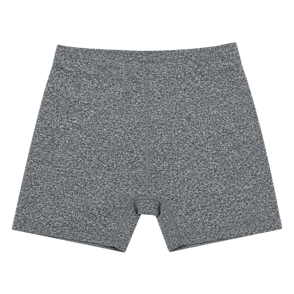 Ebb & Flow Women's Gray Heather Athletic Yoga Gym Shorts Size L 1