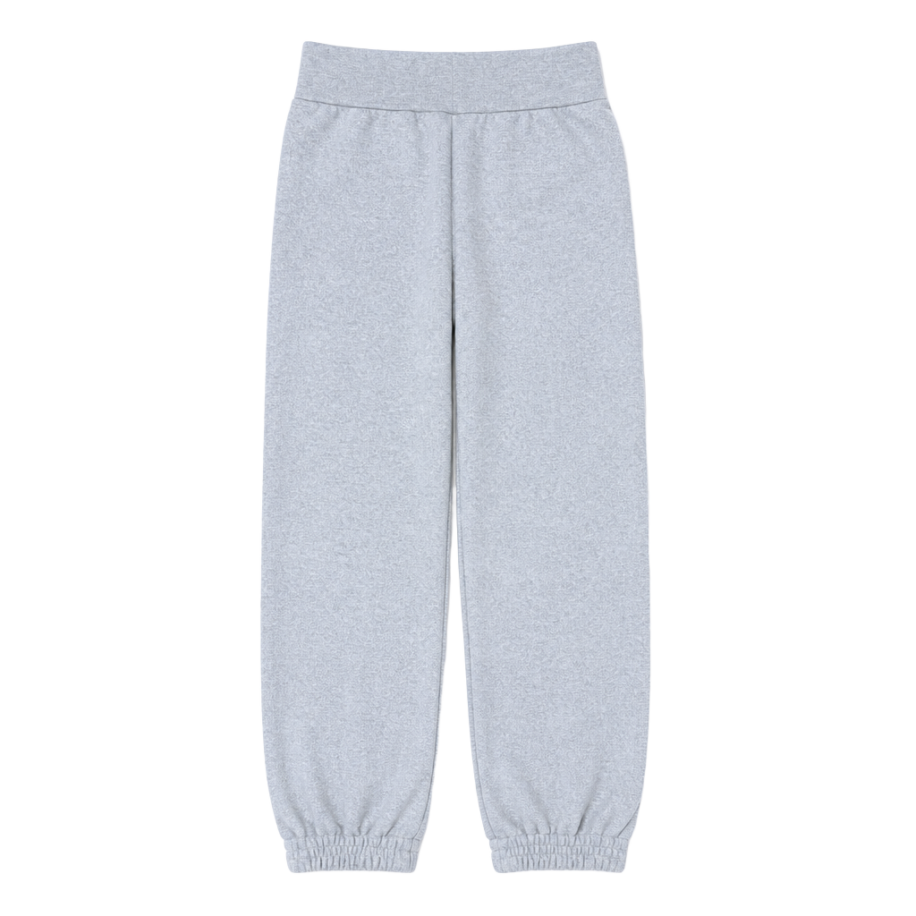 Shosho Gray Fleece Jogger Sweatpants Size M 1