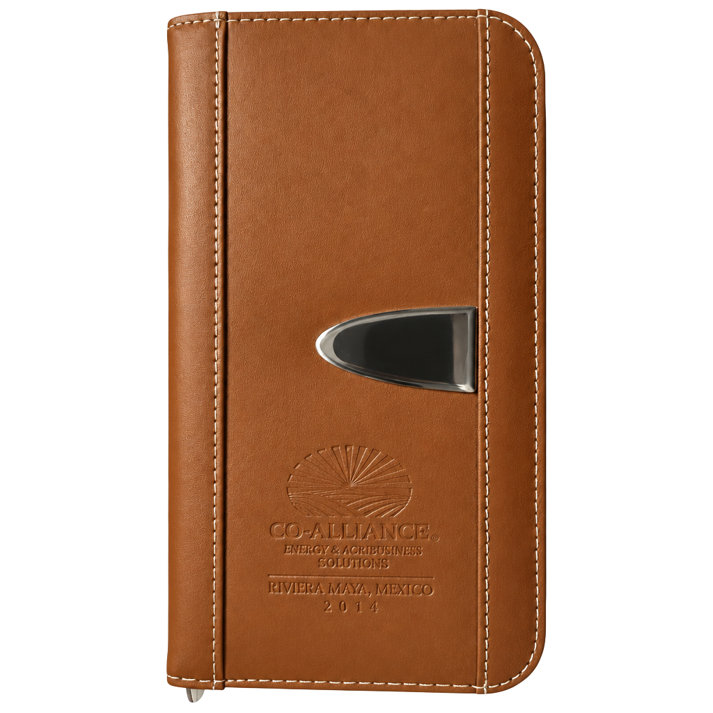 Co-Alliance Bonded Leather Travel Organizer Wallet Riviera Maya Mexico 2014 1