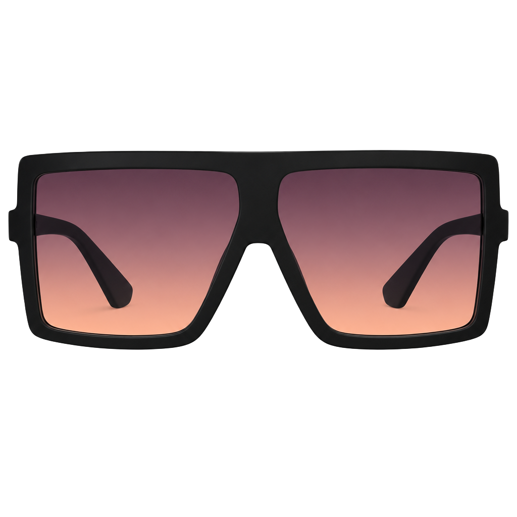 Fashion Nova The Other Side Sunglasses Black Rose OS New 1