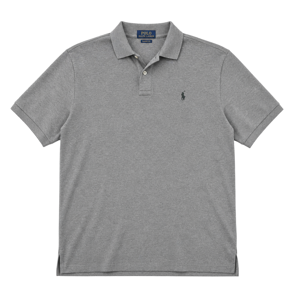 Polo Ralph Lauren Men's Classic Fit Short Sleeve Polo Shirt Gray Size XL 1