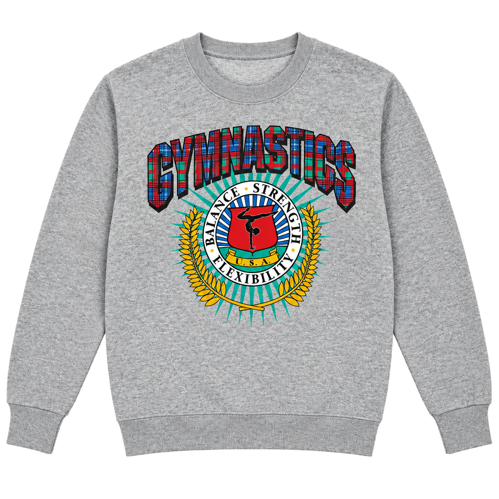 Vintage Gymnastics Sweatshirt – Girls Size 10/12 1