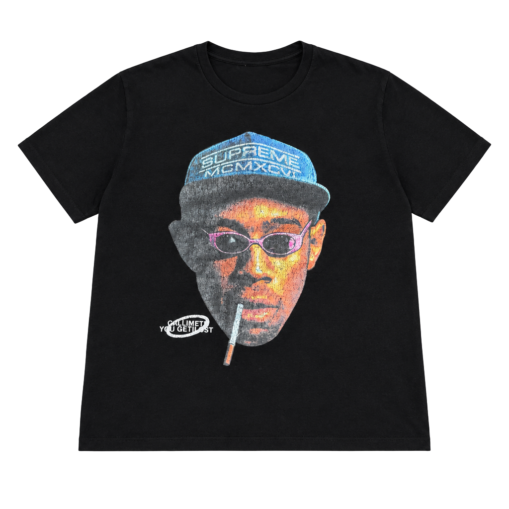 Tyler The Creator Call Me If You Get Lost T-Shirt Black Graphic 1