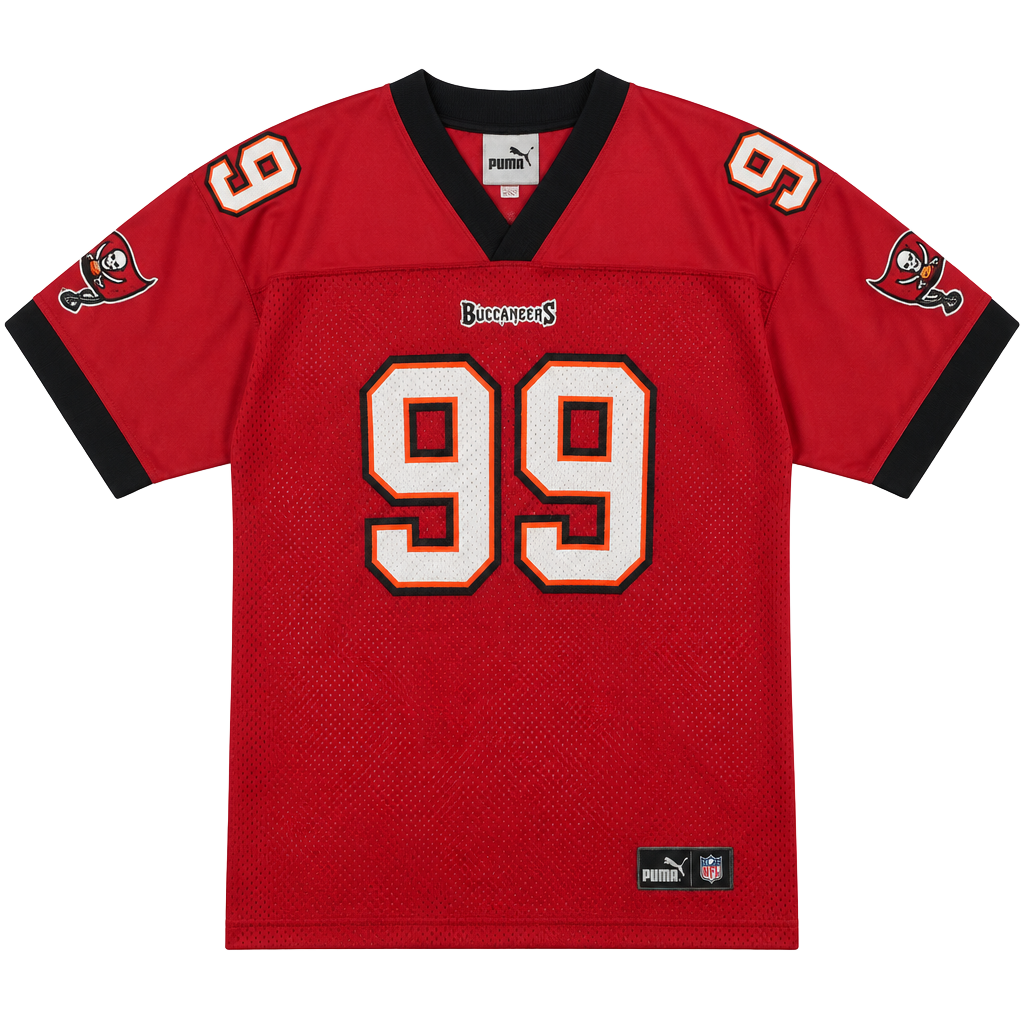 Puma Tampa Bay Buccaneers Warren Sapp 99 Jersey Size XL Red 1