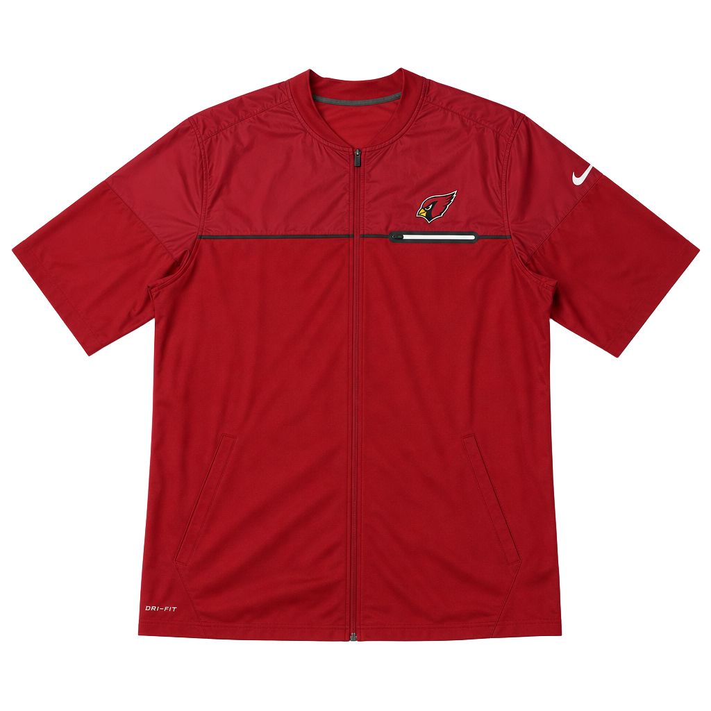 Nike NFL Arizona Cardinals Elite Hybrid On-Field Sideline Full-Zip Jacket 1