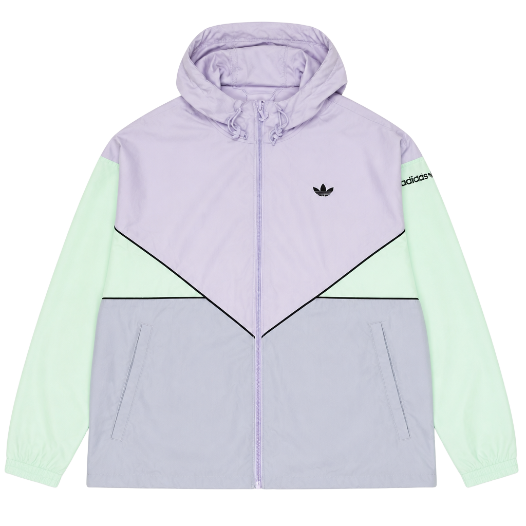 Adidas Originals Adicolor Windbreaker Jacket Ambient Sky Easy Green 1