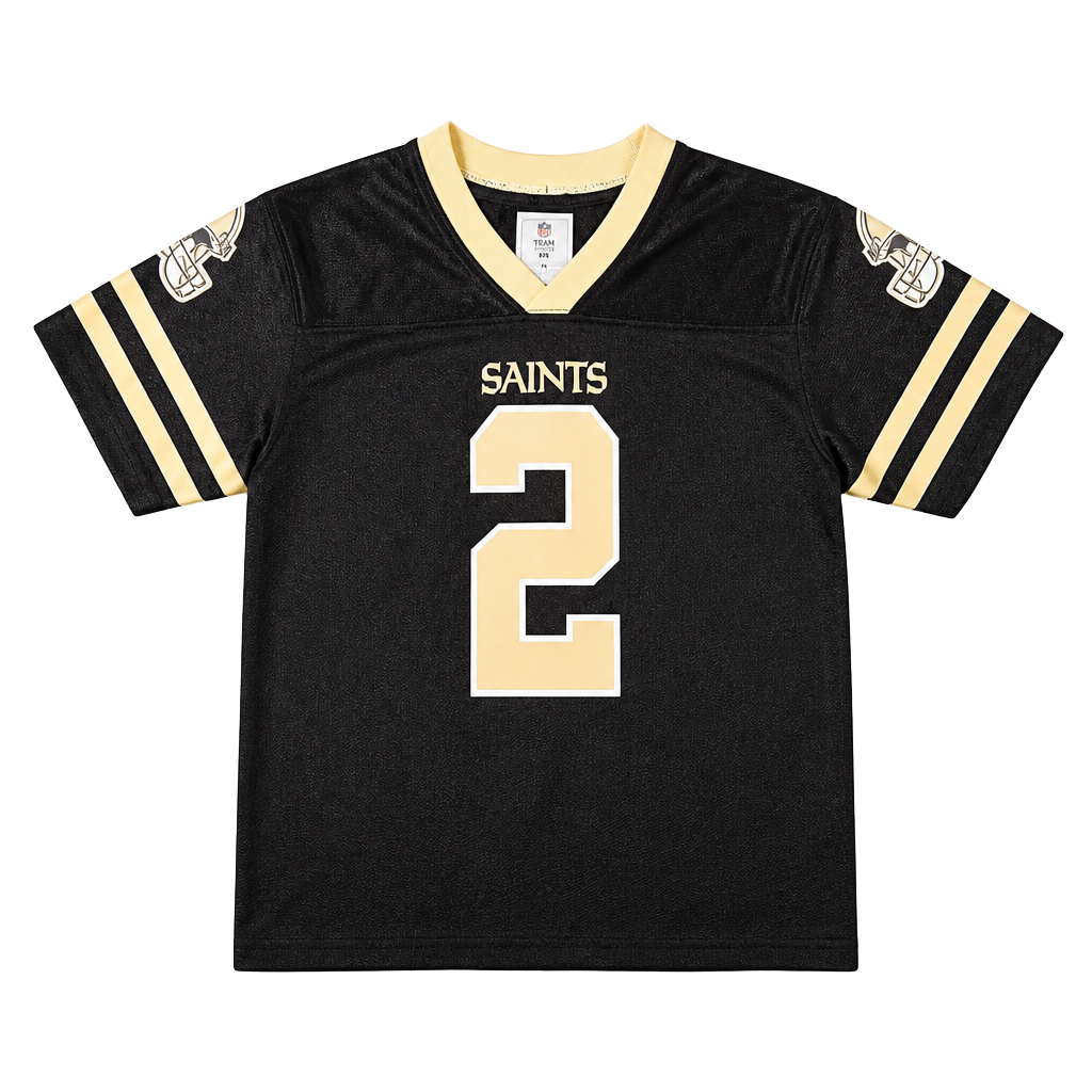 NFL Team Apparel Kids Jameis Winston New Orleans Saints #2 Jersey 1