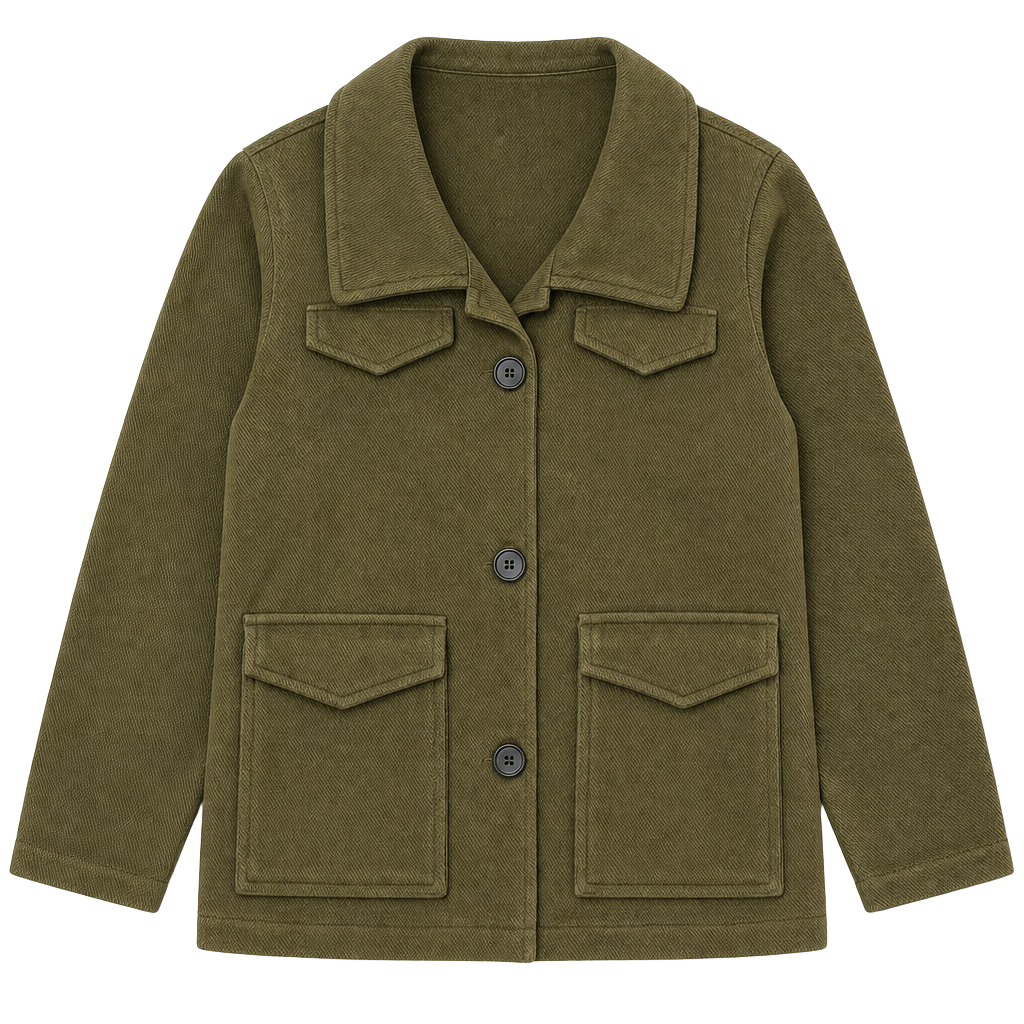 Banana Republic Olive Green Utility Jacket 1