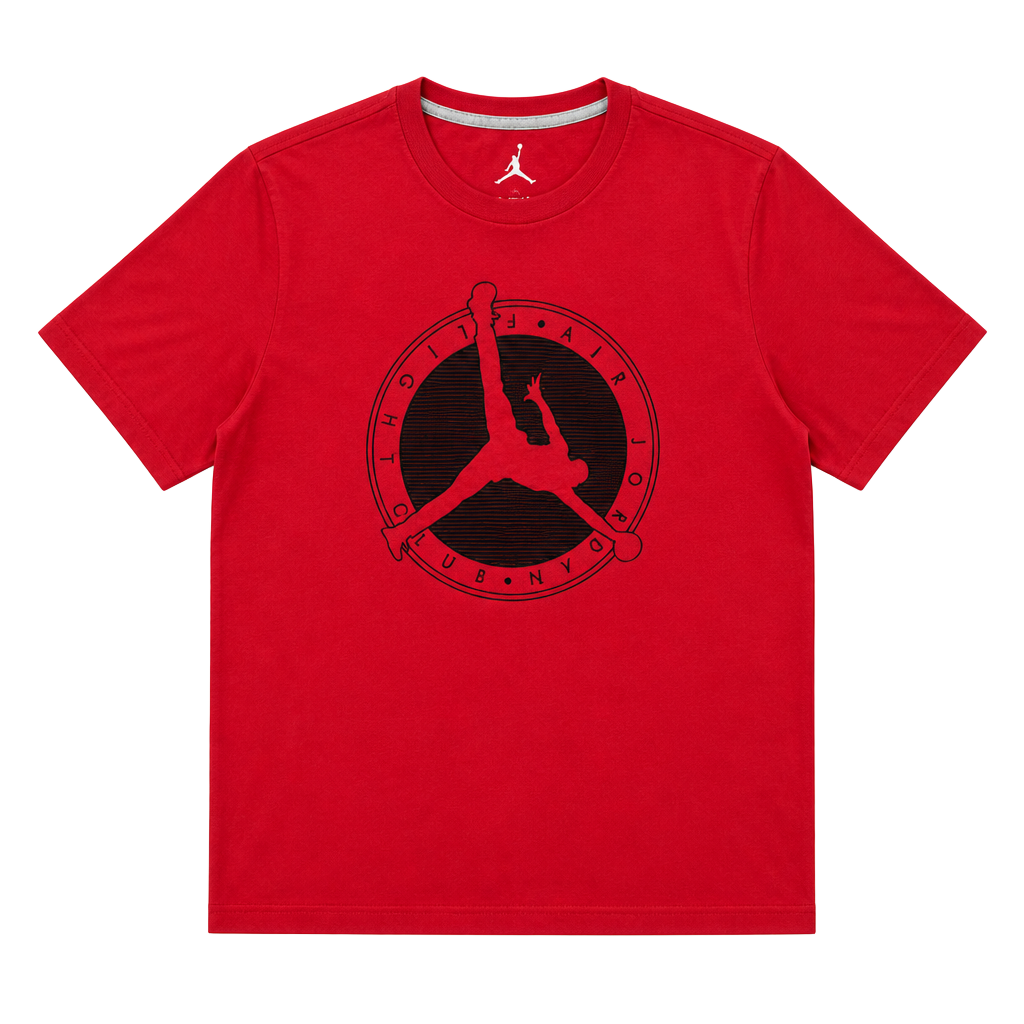 Jordan Flight Club Athletic T-Shirt Red Size L 1