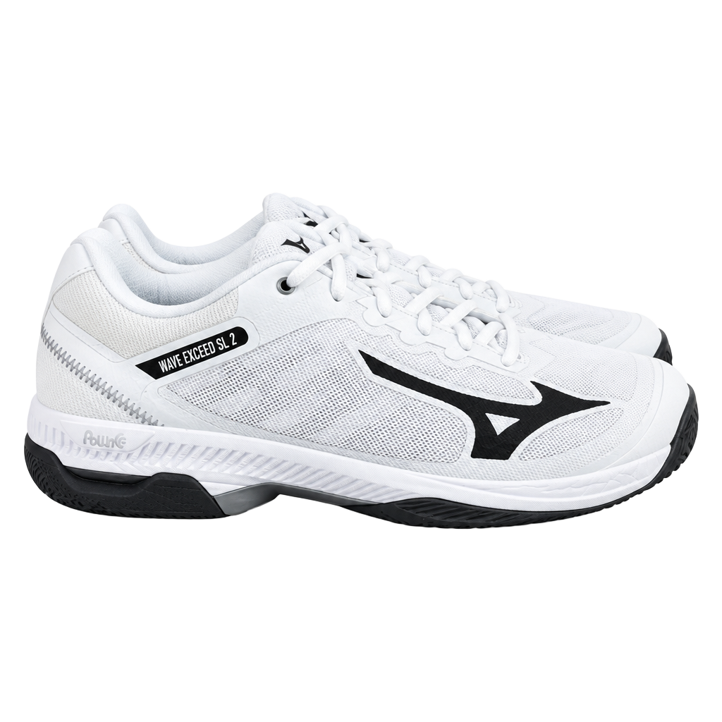 Mizuno Wave Exceed SL 2 Tennis Shoes White Black 1