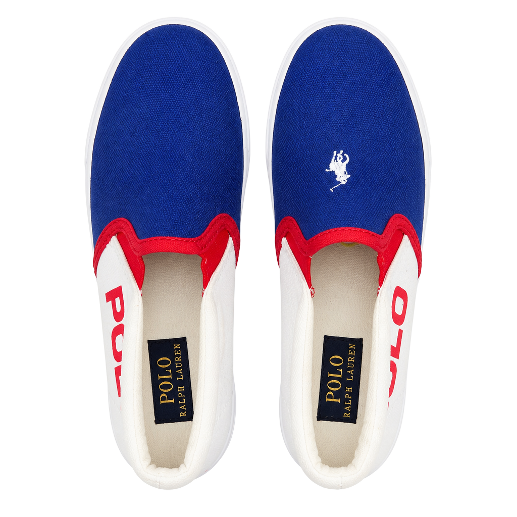 Polo Ralph Lauren Boys Slip On Shoe Size 2 1