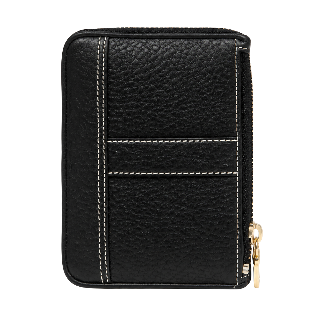 Coach Black Leather Wristlet 1