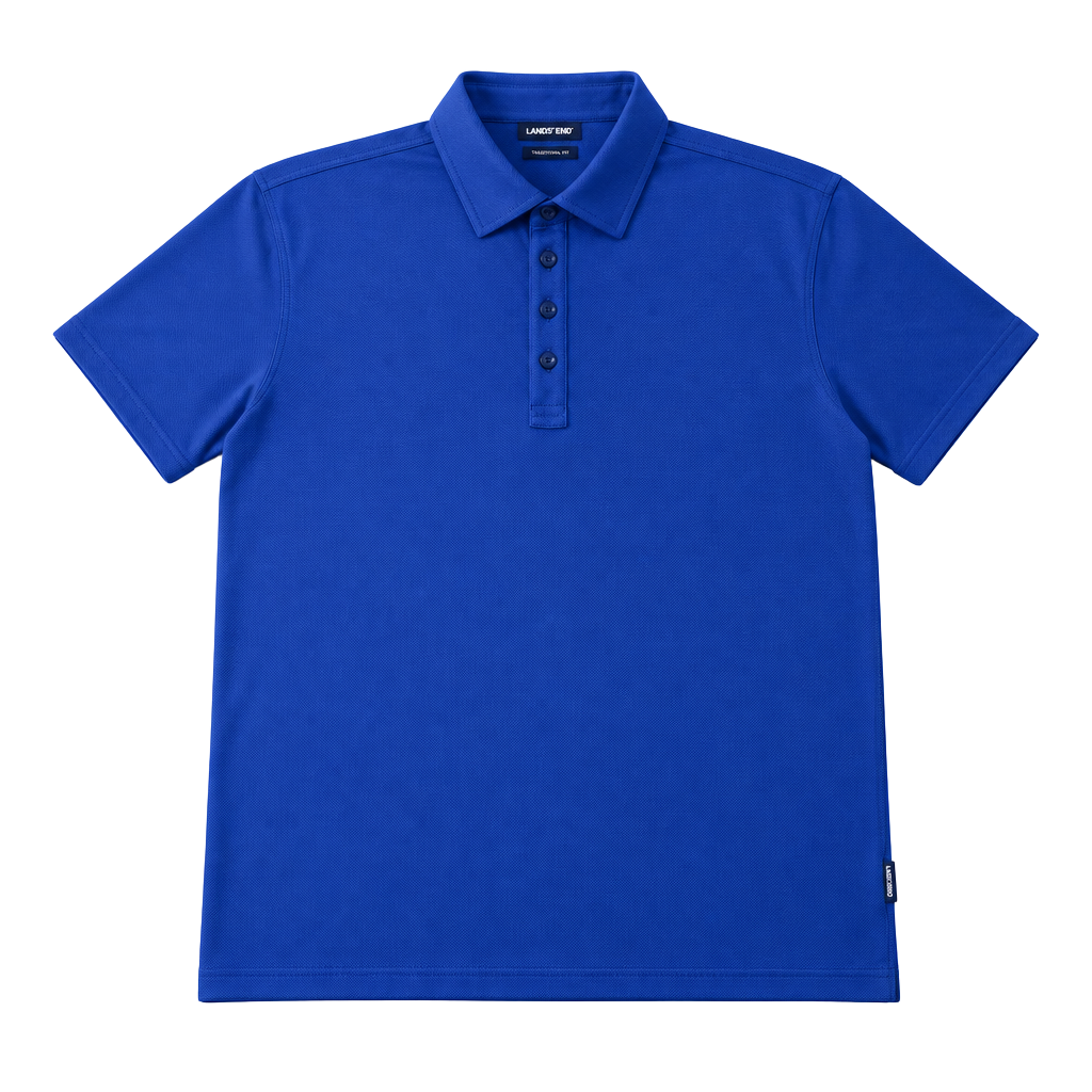 Hugo Boss Regular Fit Pima Cotton Polo Shirt Size L Blue 1