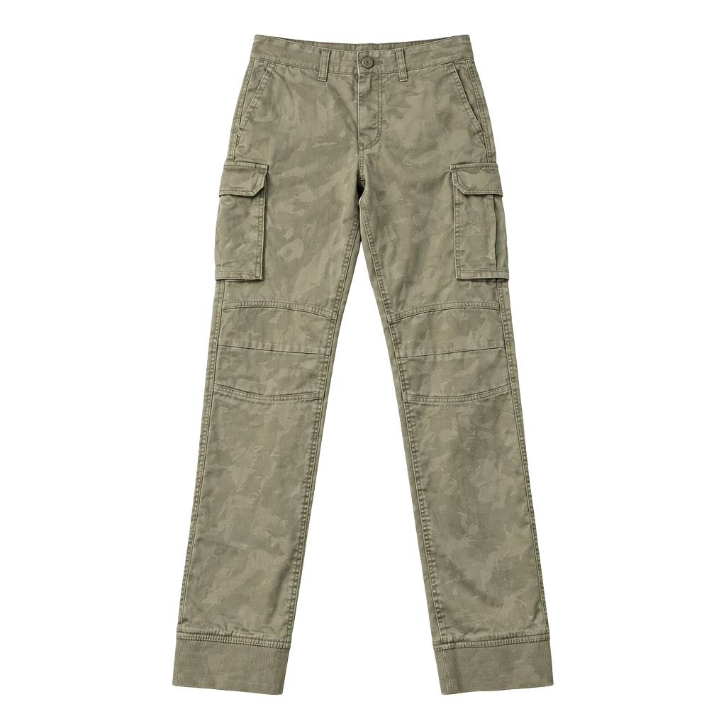 H&M Division Cargo Jogger Pants Size S Khaki Slim Cuffed 1