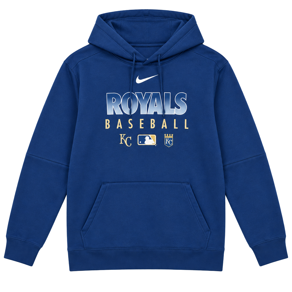 Men’s Nike Kansas City Royals Size L Authentic Collection Hoodie 1