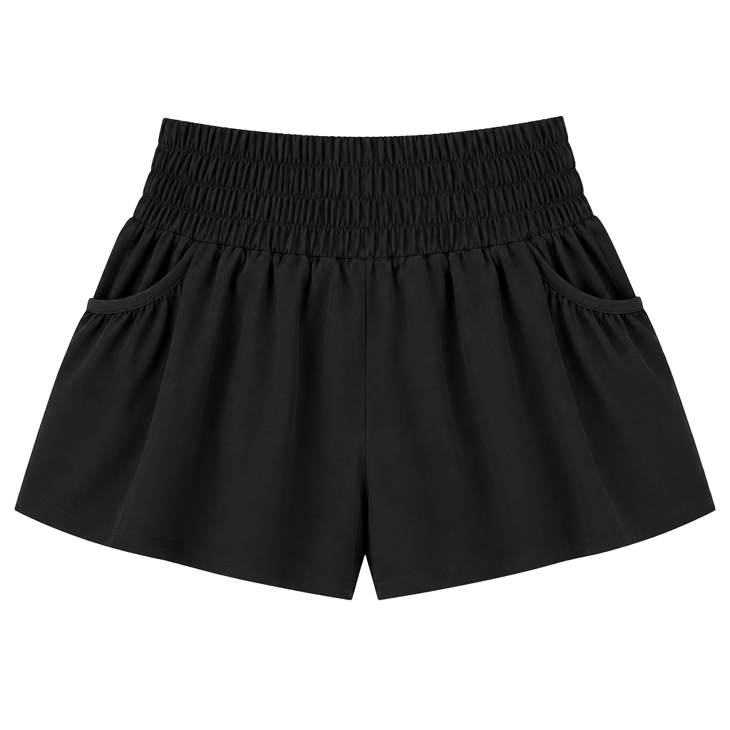 FireSwan Athletic Shorts Black 1