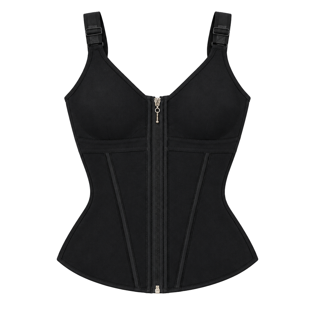 Shapshe Waist Trainer Vest Zip Front Tummy Control 1