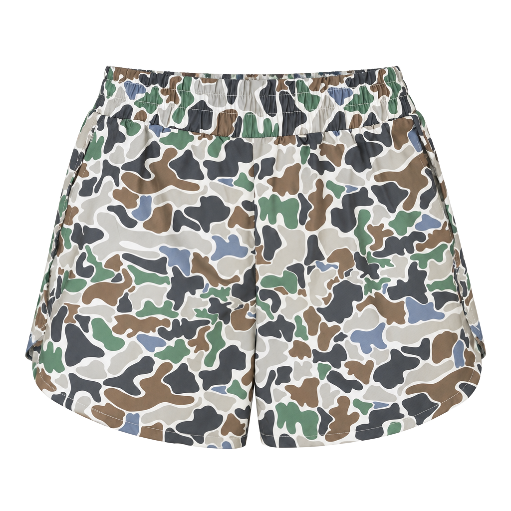 FireSwan 2-in-1 Athletic Shorts Size Small Camo 1