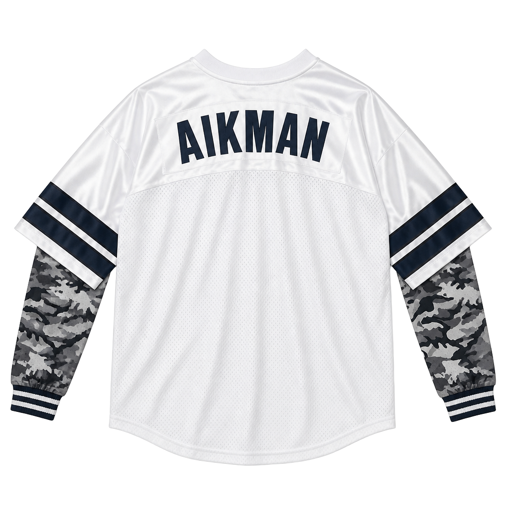 Vintage 90s Champion Troy Aikman Dallas Cowboys #8 White Mesh Football Jersey Size 48 XL 1