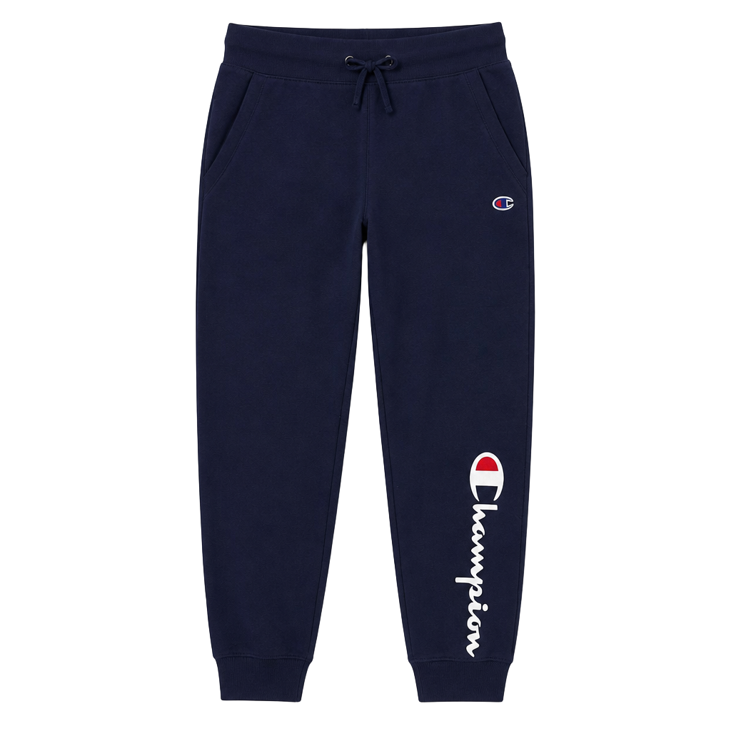 Champion Navy Blue Powerblend Fleece Jogger Sweatpants 1