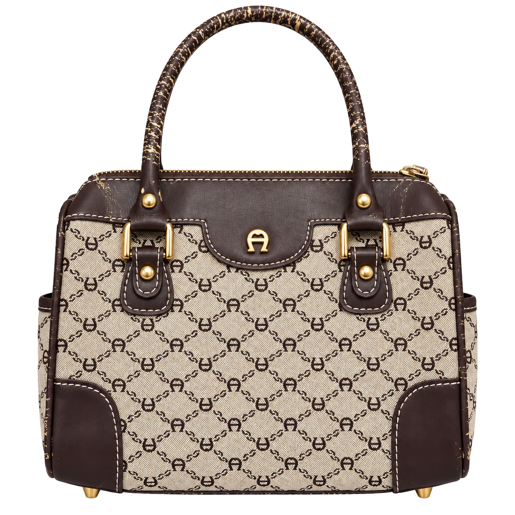 Etienne Aigner Logo Pattern Handbag 1