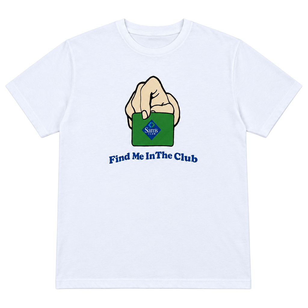 MSCHF Find Me In The Club Sam's Club Graphic Tee Size XXL 1