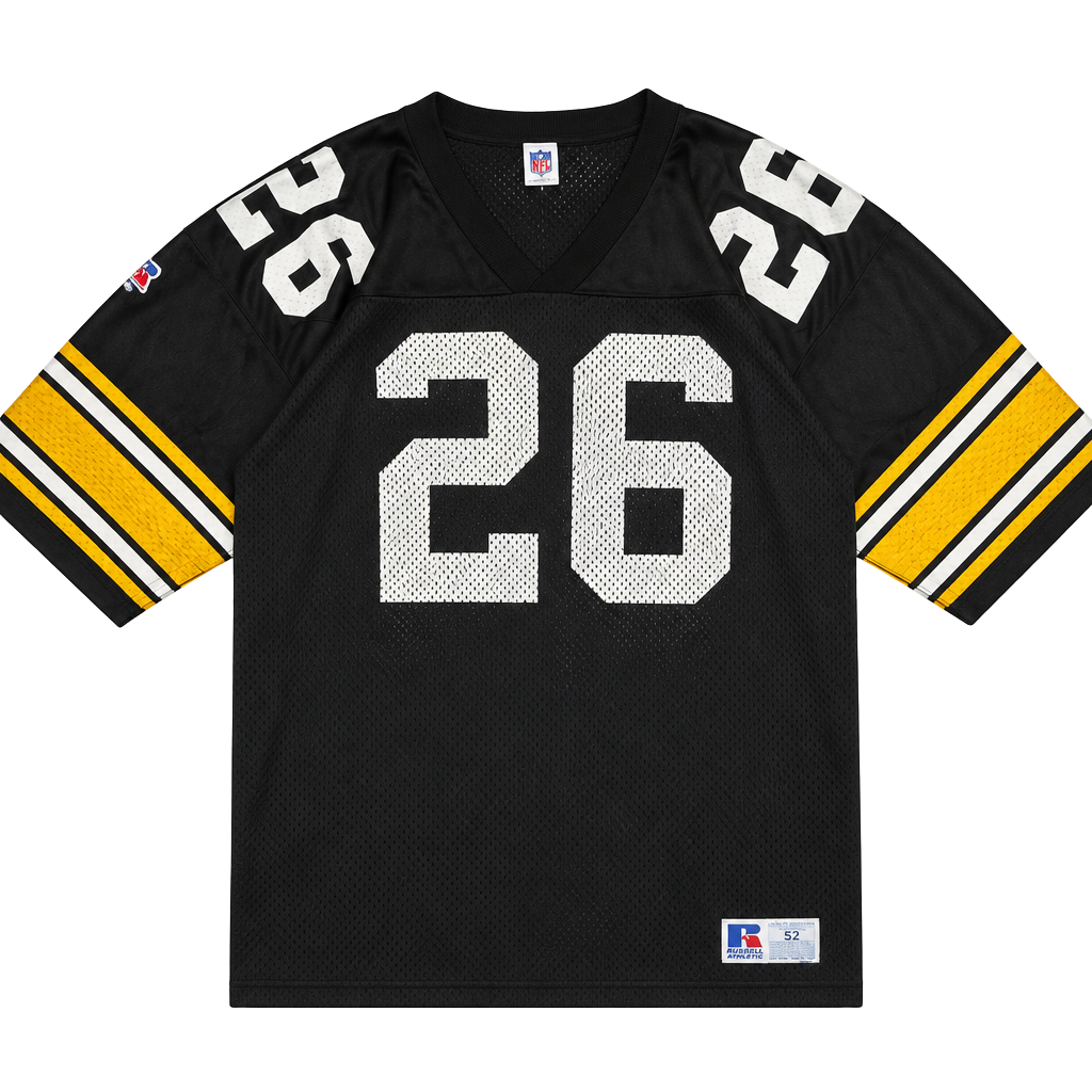 Vintage Russell Athletic Pittsburgh Steelers #26 Jersey Sz 52 1