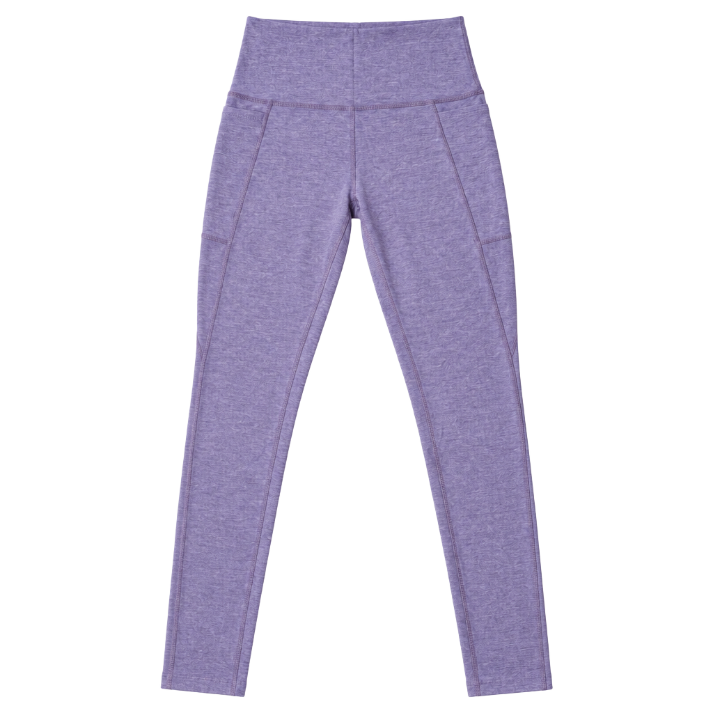 Beyond Yoga Spacedye Out Of Pocket Leggings Eggplant Purple Heather Women Size S 1
