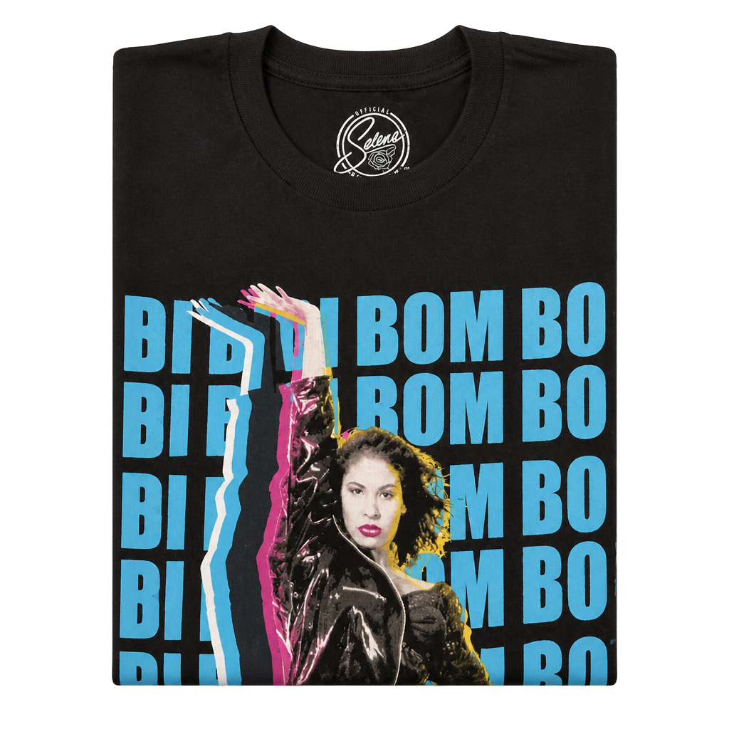 Selena Official Merchandise Bidi Bidi Bom Bom Black T-Shirt Size Large 1