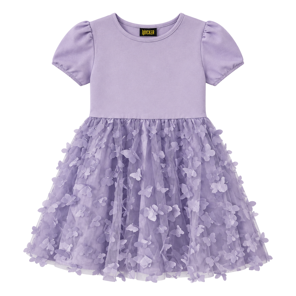 Wicked Glinda Butterfly Tulle Dress Size XS (4/5) Lavender 1