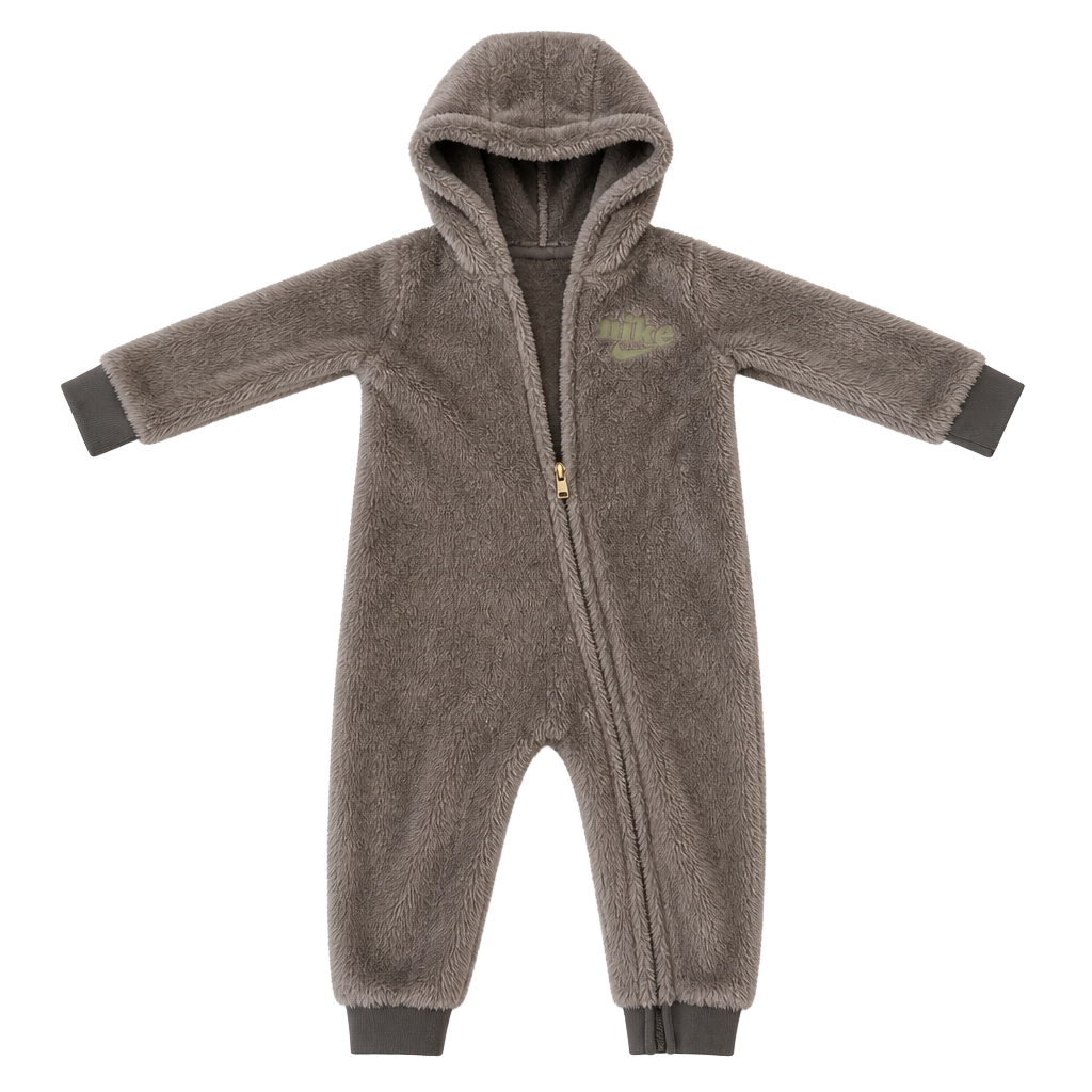 Nike Gray Fluffy Onesie 1