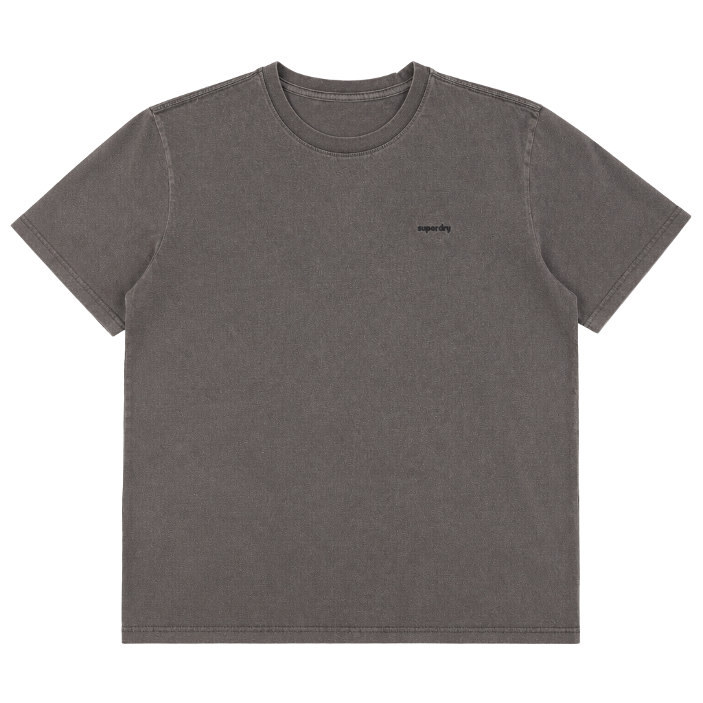 Superdry Vintage Washed T-Shirt Size M Black 1
