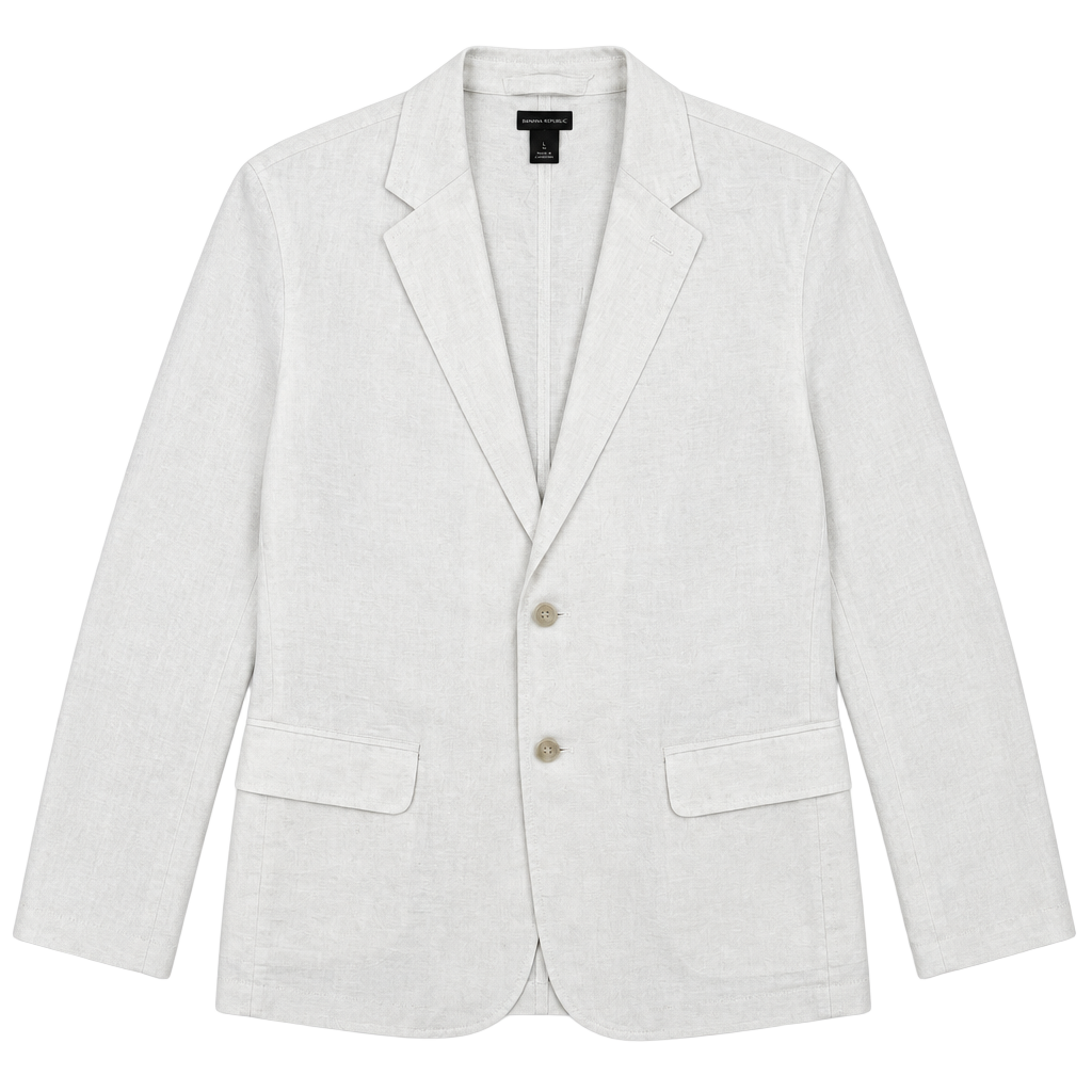 Daniel Hechter Linen Blend Mens Blazer
Size S
White Sport Coat 1
