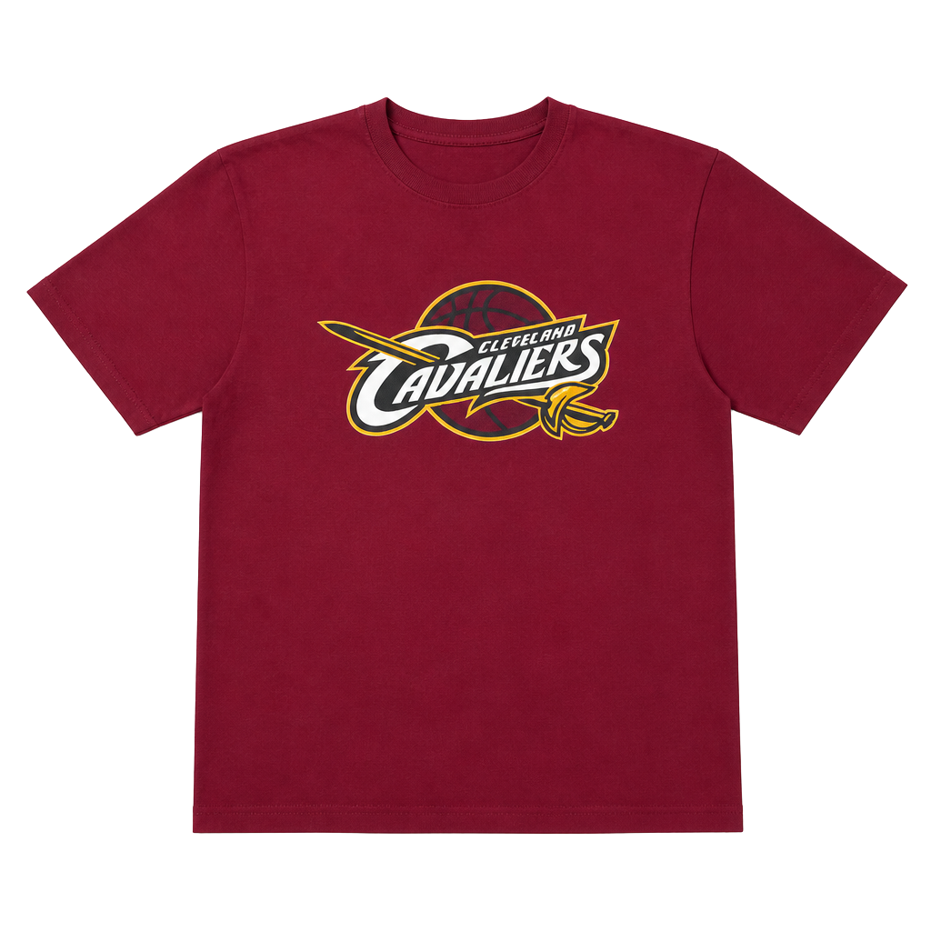 Cleveland Cavaliers NBA Maroon T-Shirt Size M 1