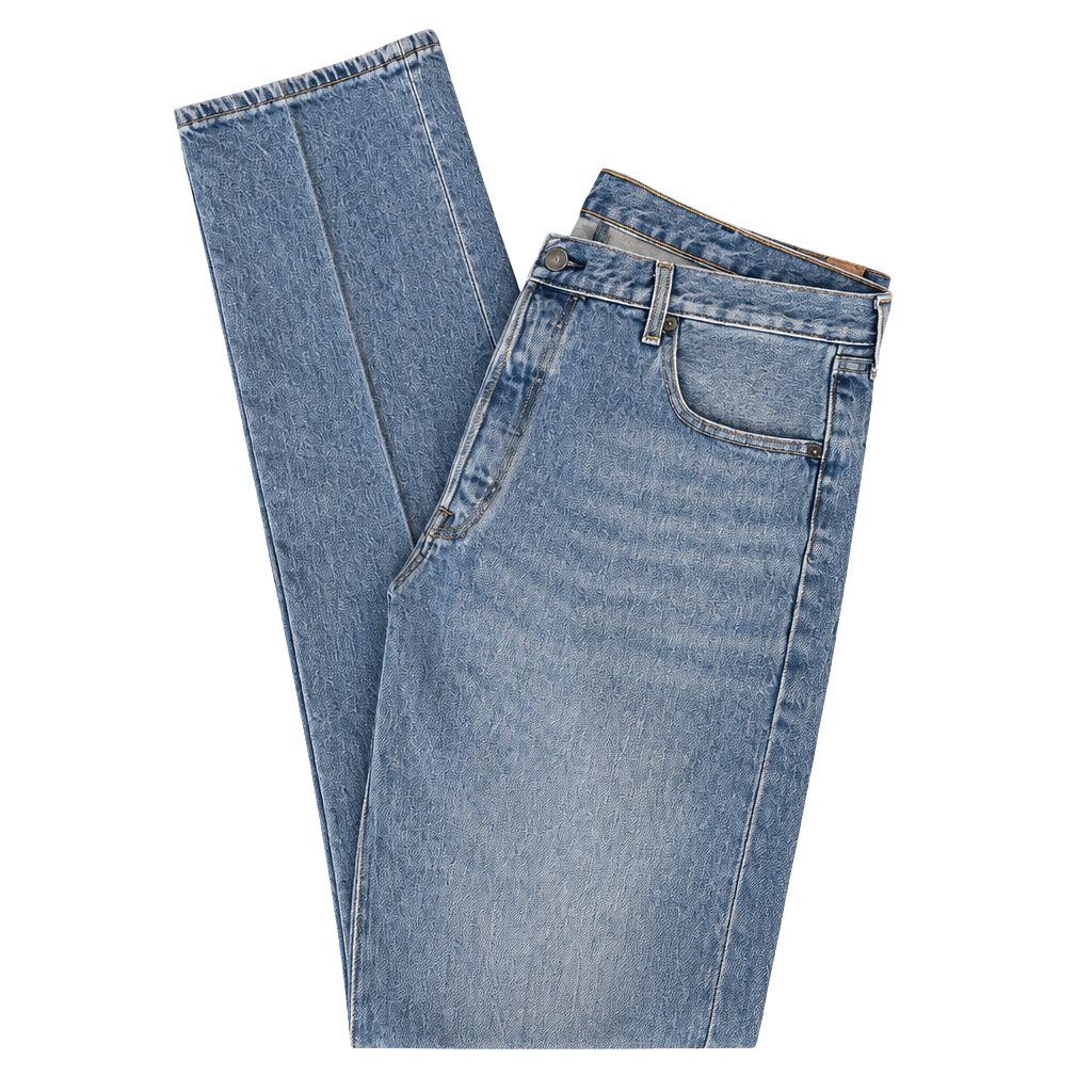 Levi's 501 Bootcut Jeans 38x34 Light Wash Denim 1