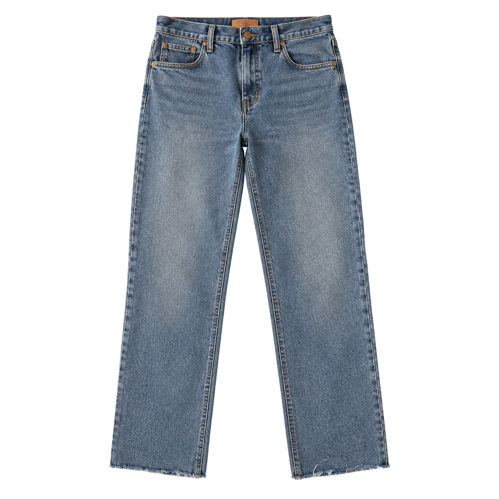 KUT From The Kloth Straight Leg Jeans Size 8 Blue Denim 1