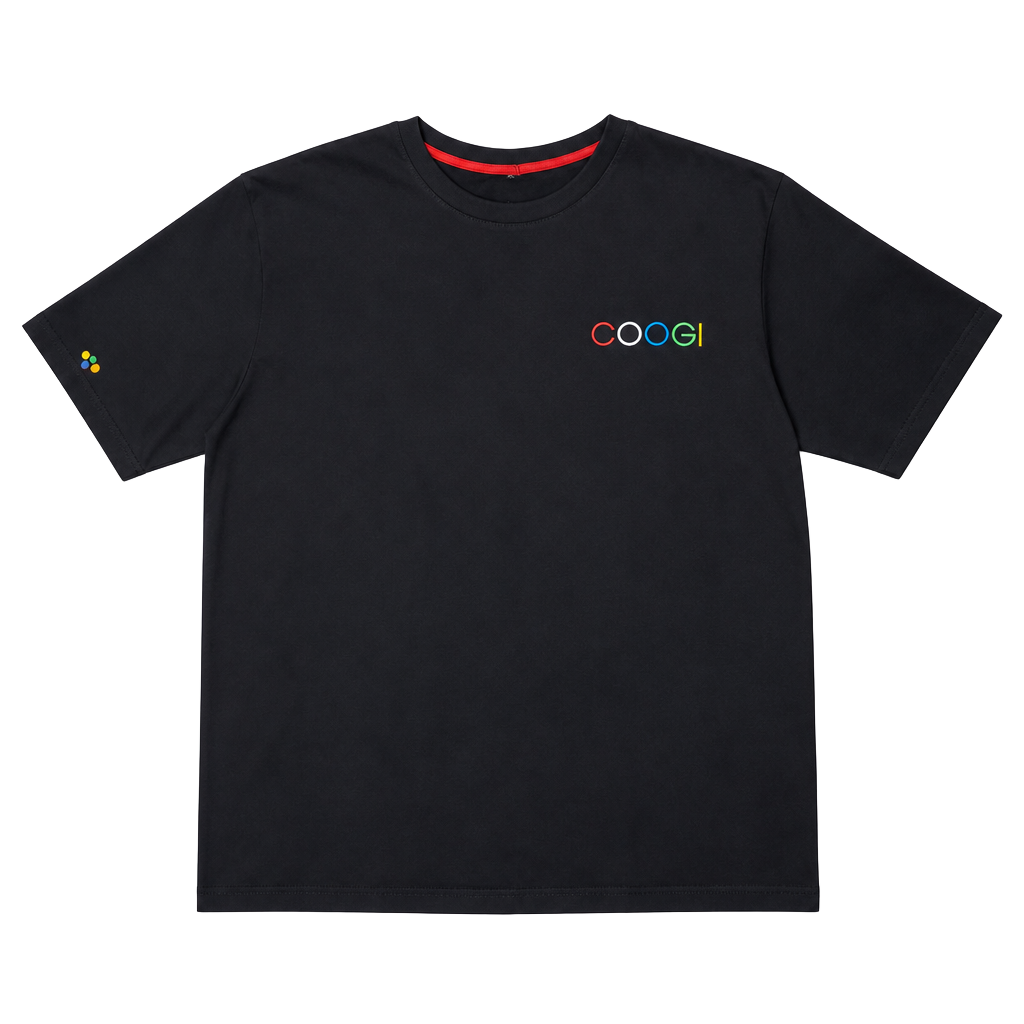 Coogi Embroidered Logo T-Shirt Black Size 5X 1