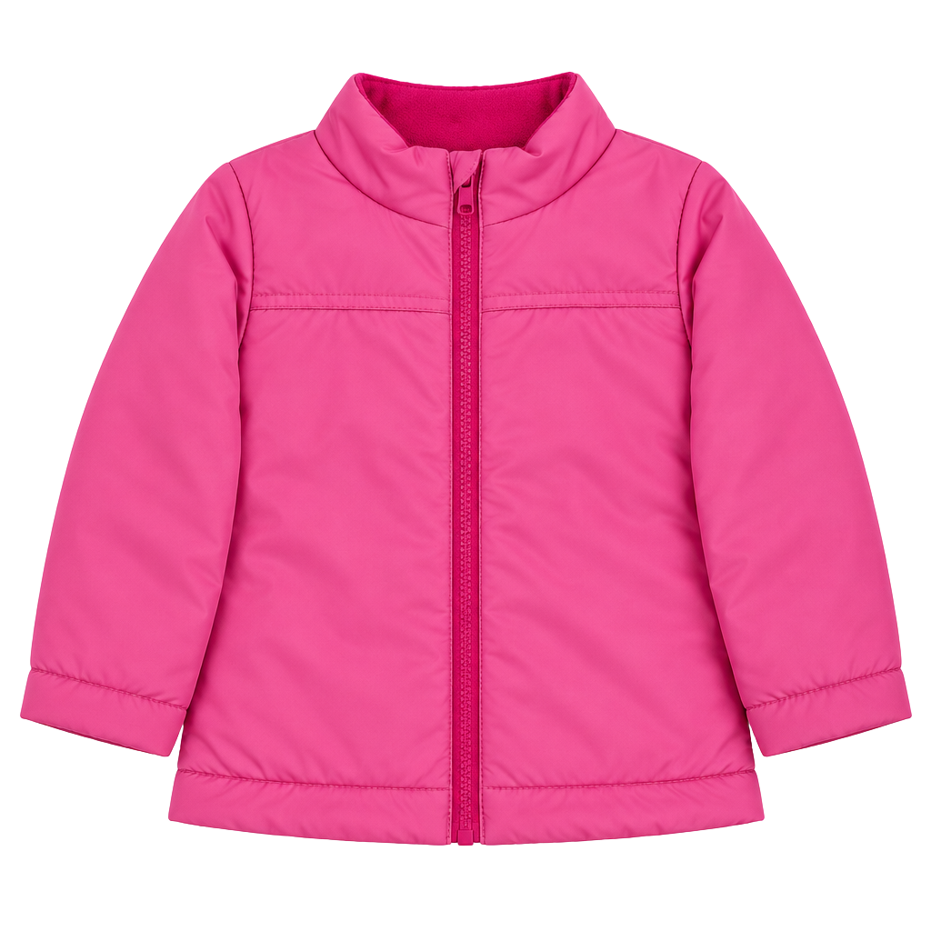 Cat & Jack Toddler Girls' Pink winter fall puffer Snowplay Jacket 2T 1