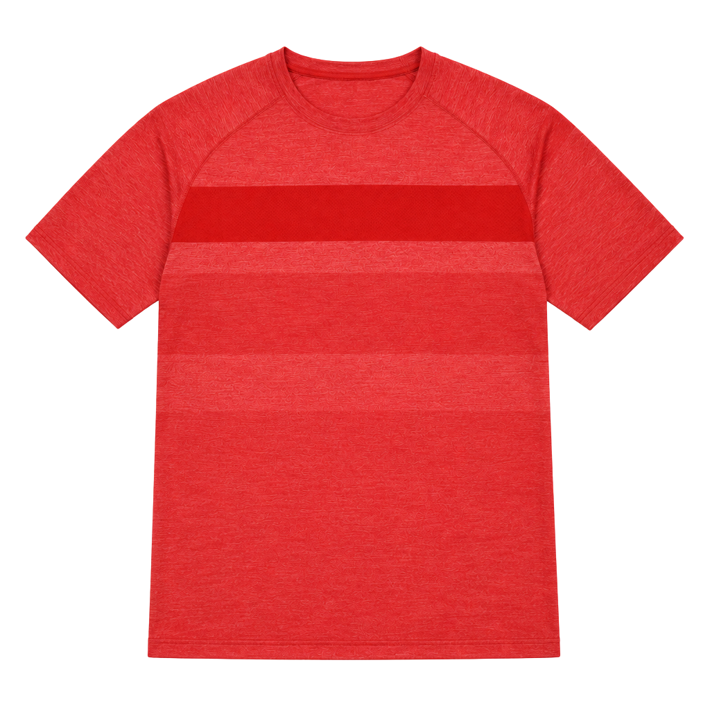 Lululemon Metal Vent Tech Short Sleeve Shirt Men’s M Red Orange Athletic Running 1