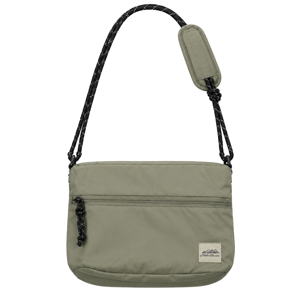 Lululemon Sage Green Crossbody Bag Casual Sporty Utility Athleisure Shoulder Bag 1