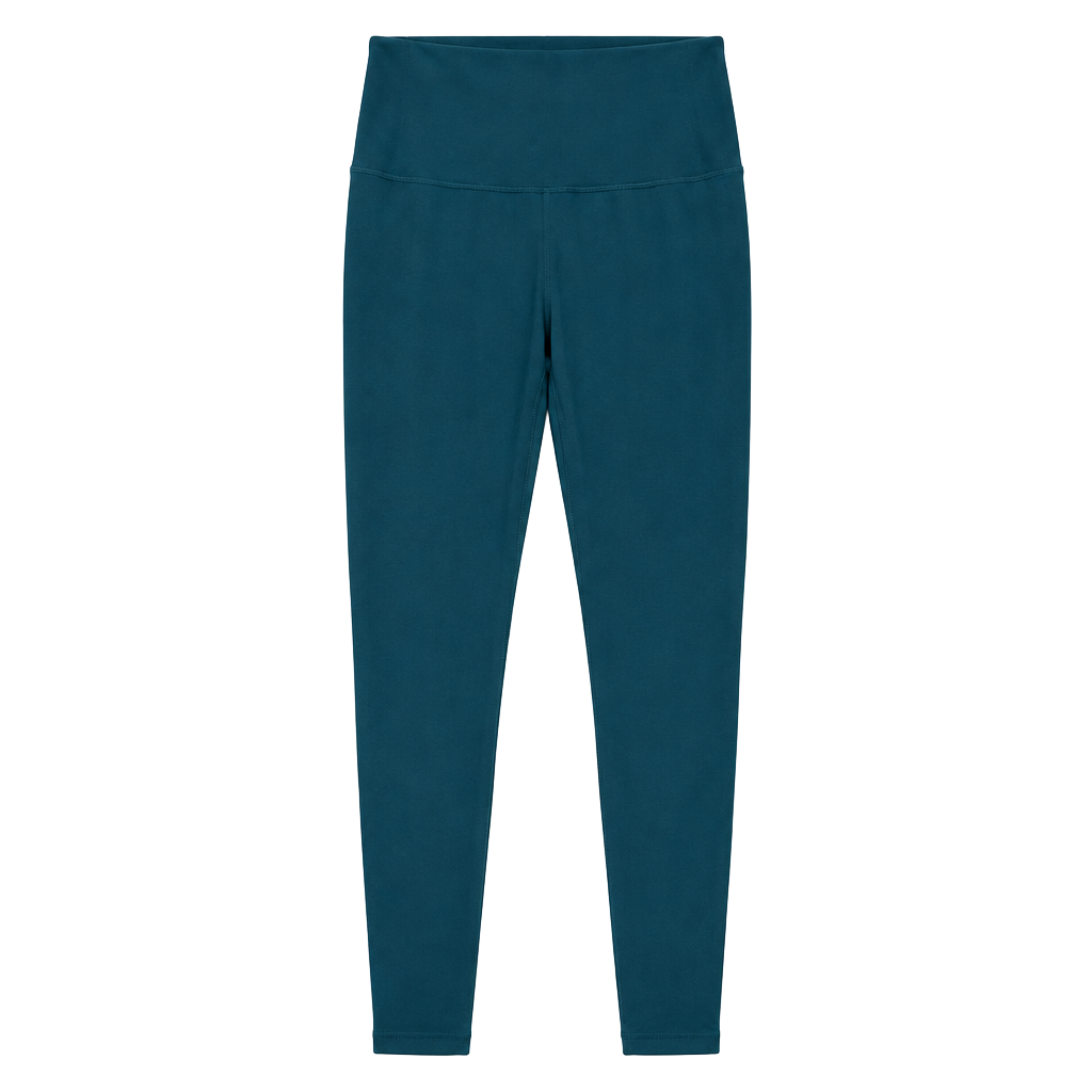 Sunzel Leggings Size M Teal High Waisted Workout Athletic Pants 1
