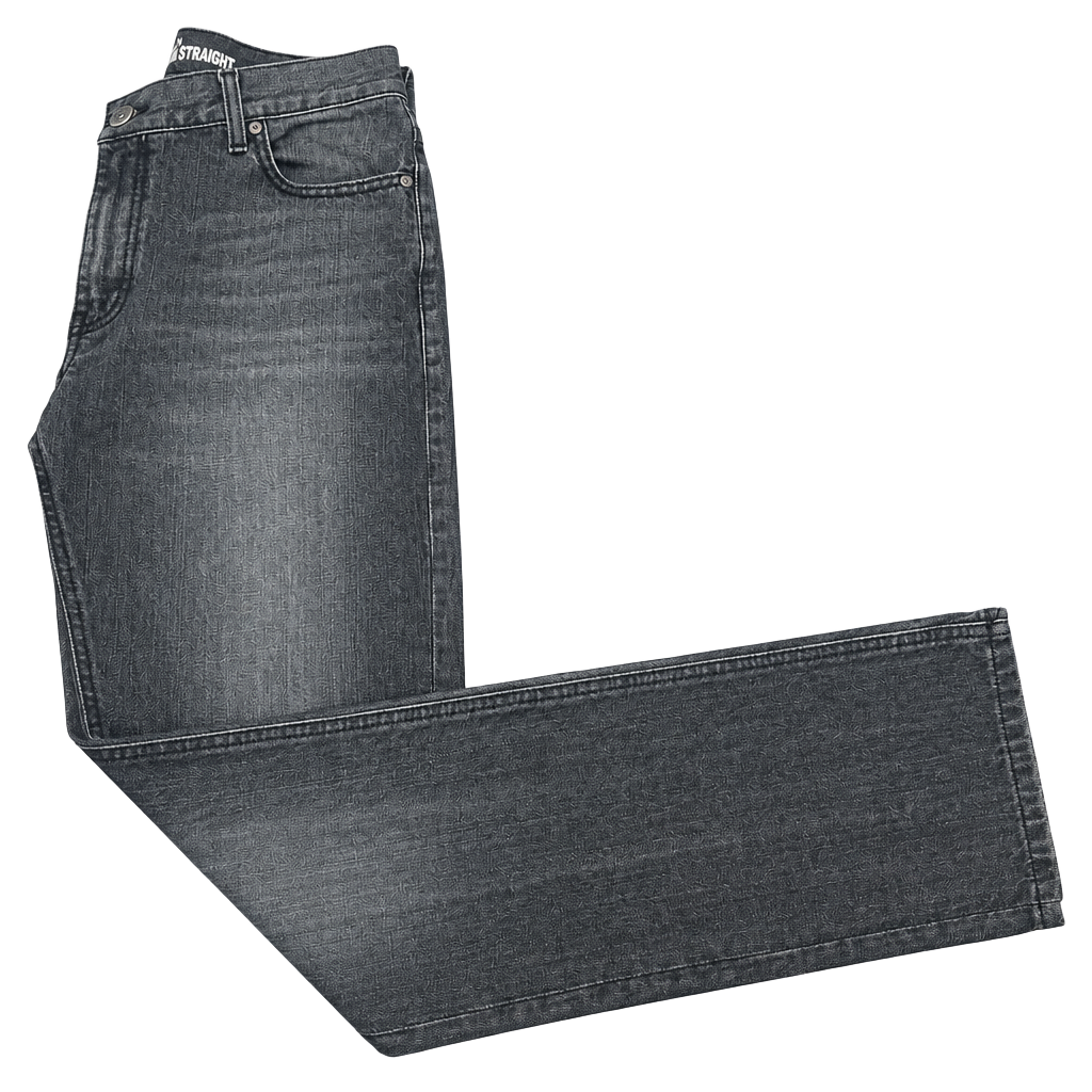 INC International Concepts Berlin Slim Straight Jeans 34x32 Black 1