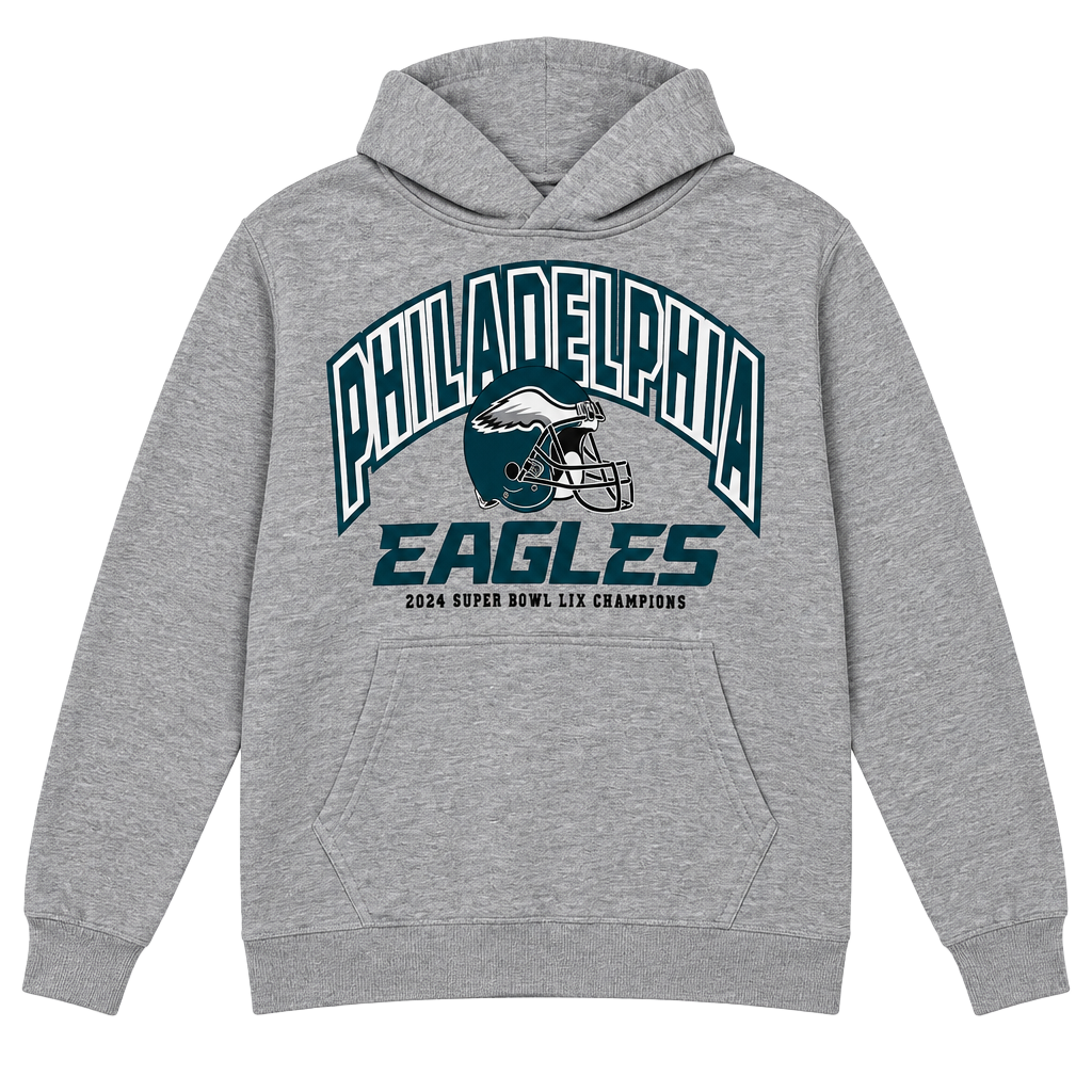 Ultra Game NFL Philadelphia Eagles 2024 Season Hoodie Sweatshirt Medium 1