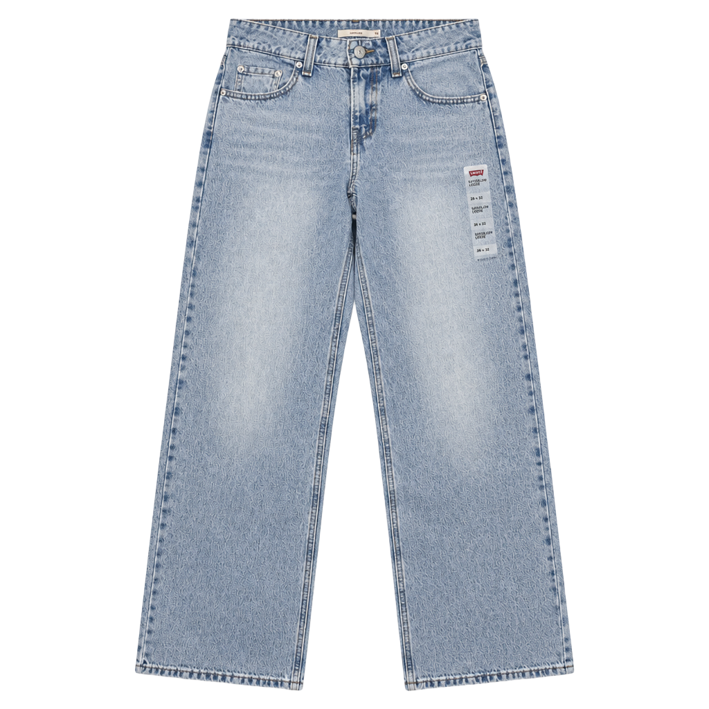 NWT Levi's Superlow Loose Size 26x32 Light Wash Denim Jeans 1