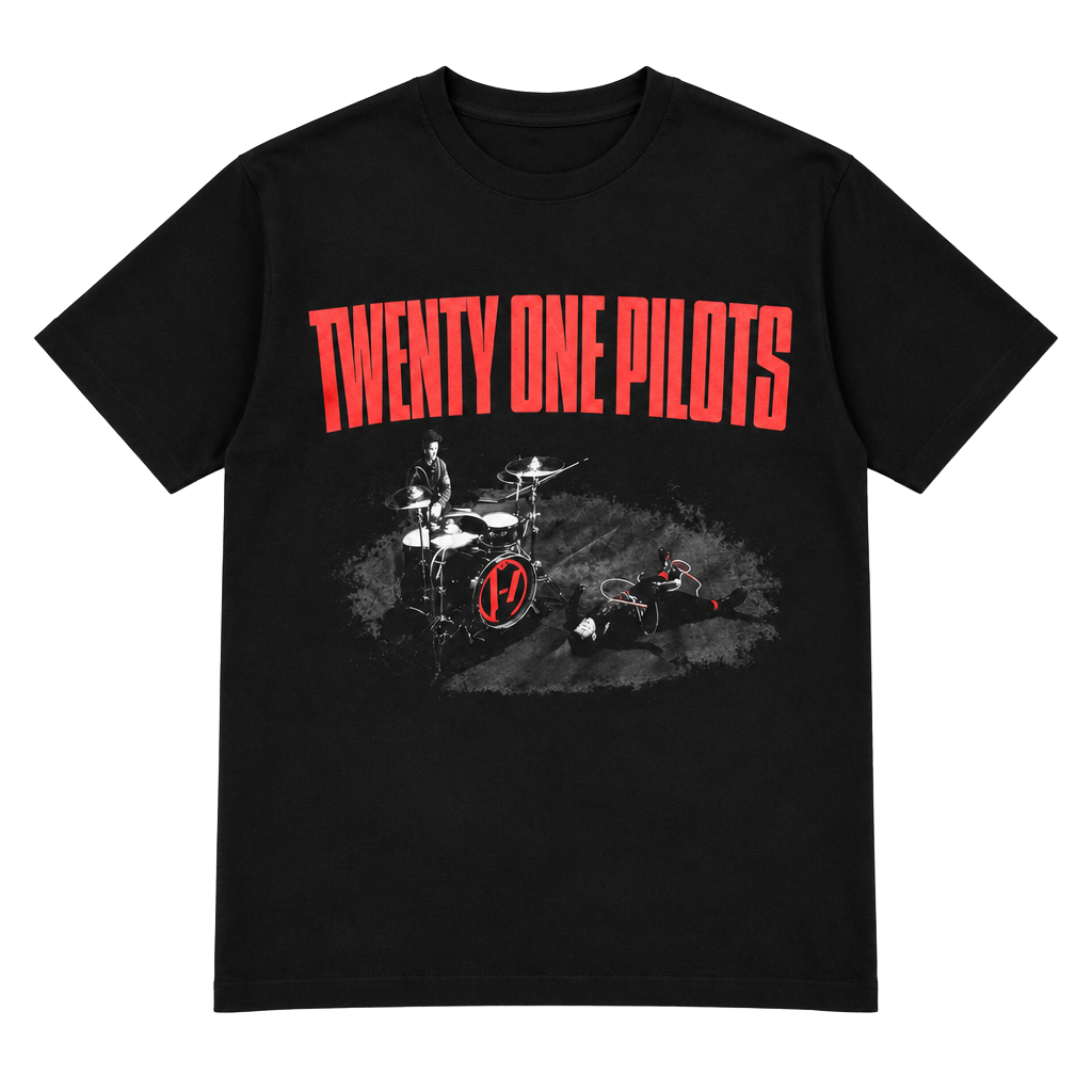 Twenty One Pilots The Clancy Tour Breach T-Shirt Size S Black 2025 1