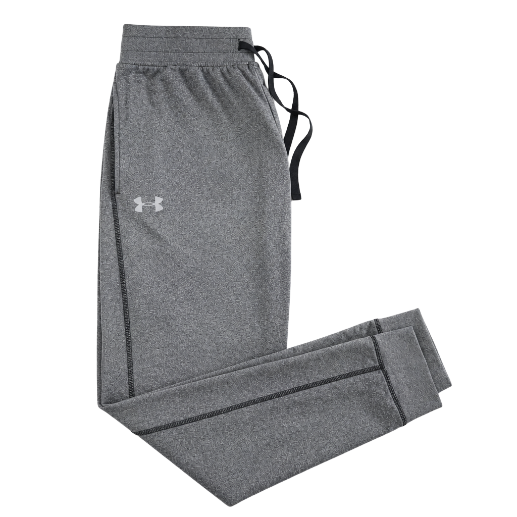 Under Armour Men's Armour Fleece Joggers in Charcoal Heather 1