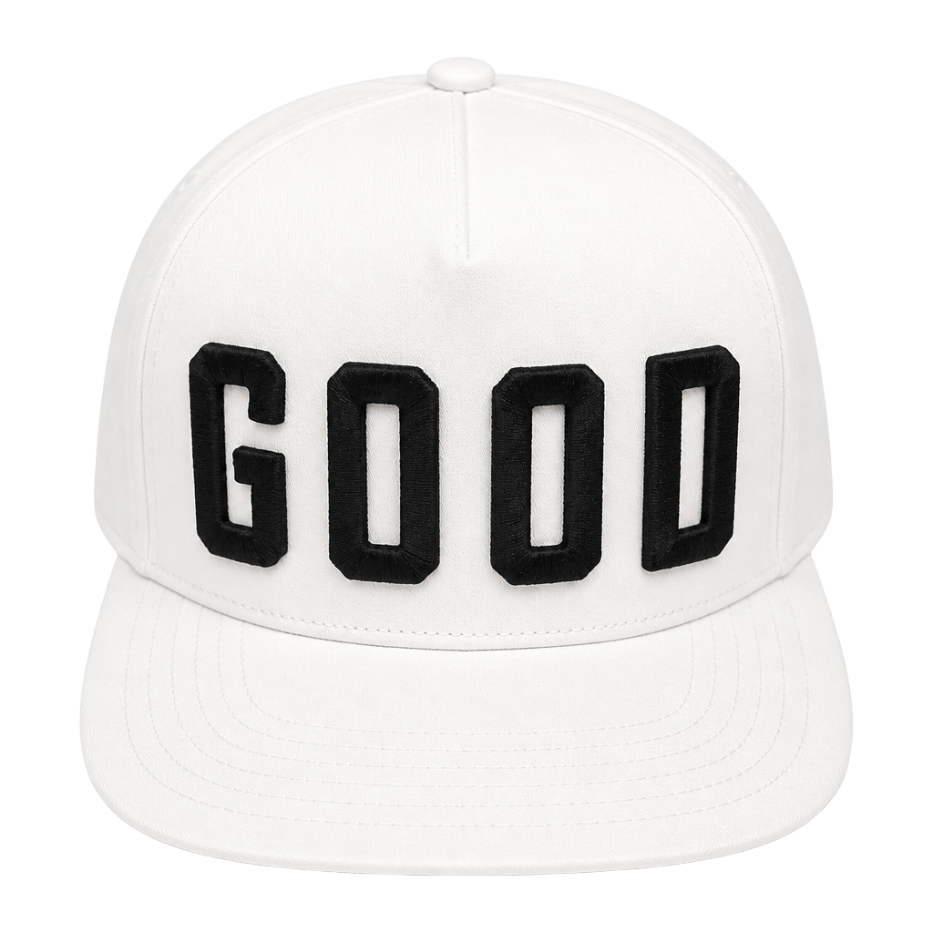 Good Good Golf Team Good Varsity Trucker Hat 1